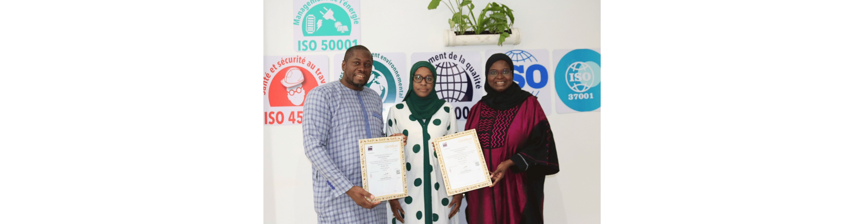 15 ans de certification ISO et CE !