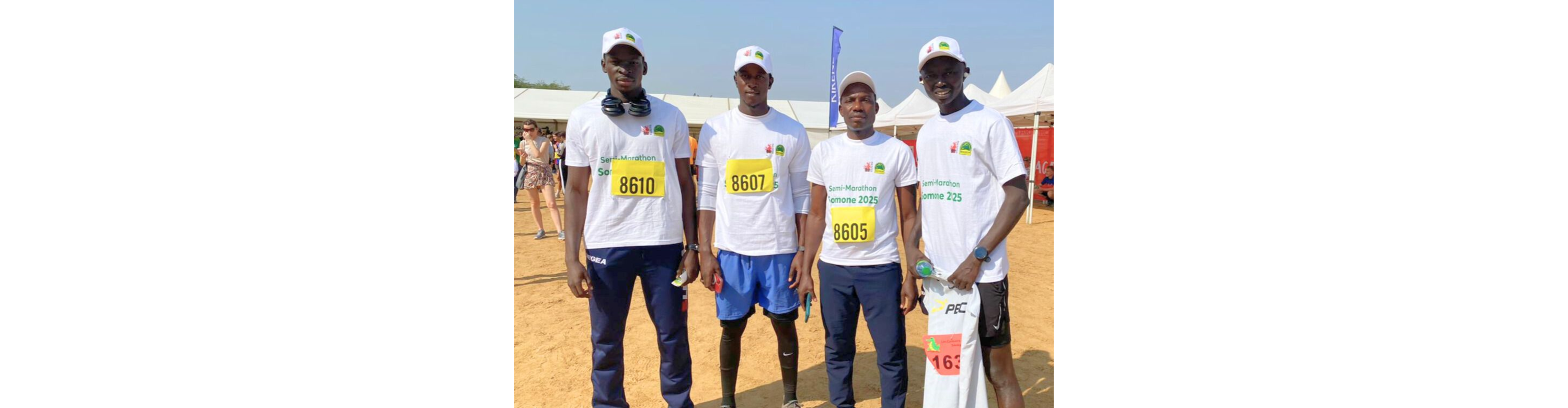 L'Equipe SOCOCIM présente au semi-marathon de la Somone