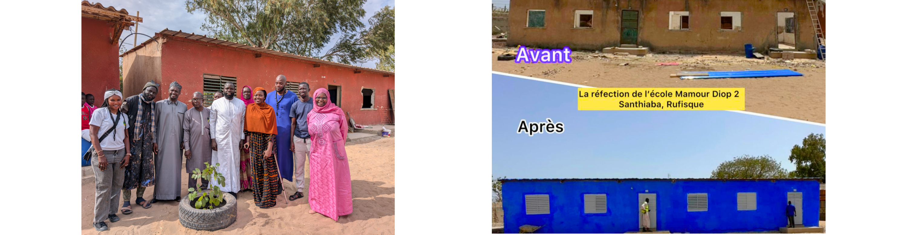 RSE : Réhabilitation de l'école Mamour Diop 2