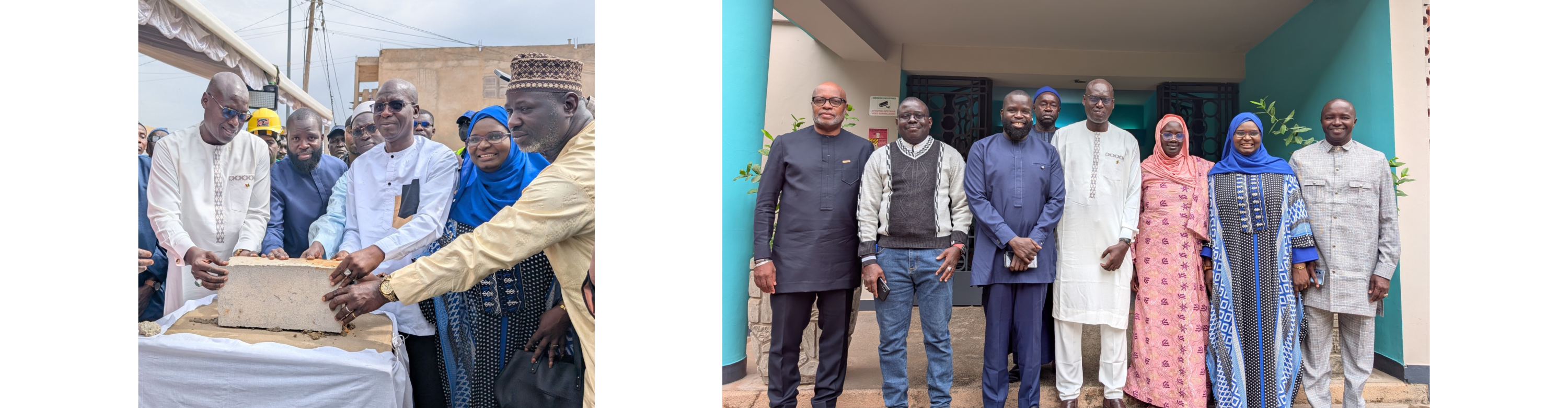 RSE : Pose de la première pierre du centre de santé secondaire de Colobane Gouye Mouride