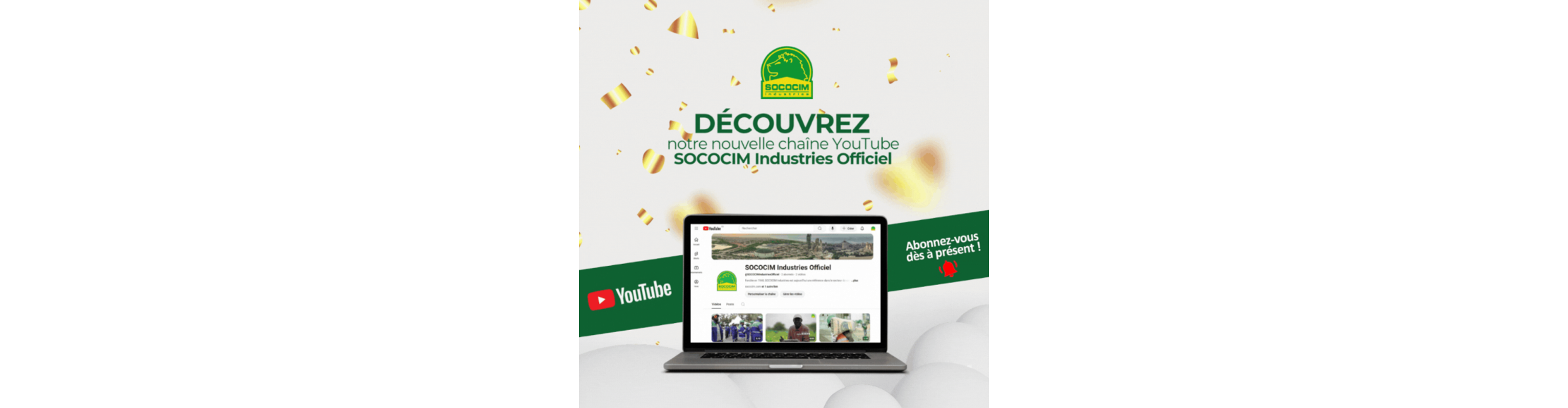 Communication Digitale : Lancement de la chaîne YouTube