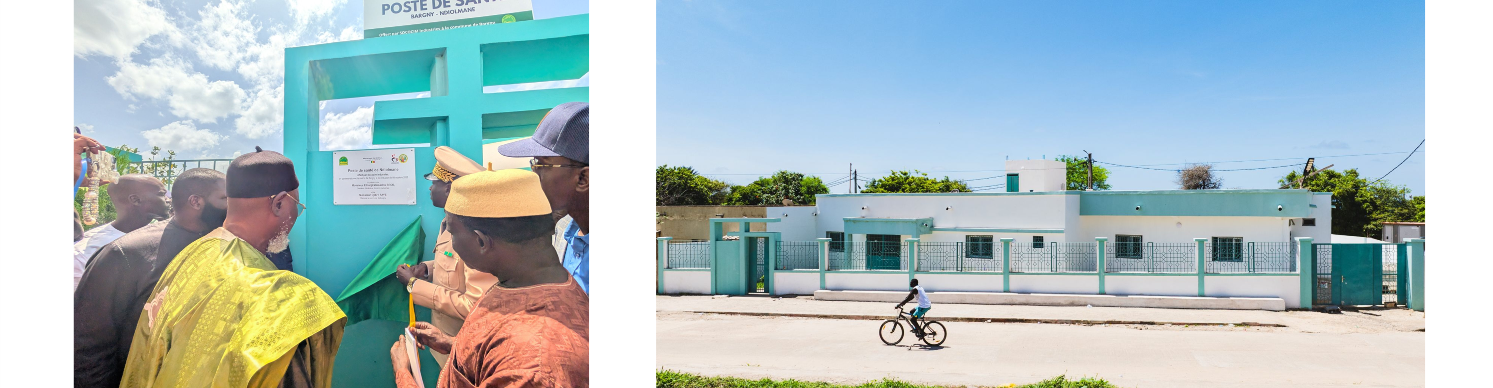 RSE : Inauguration du poste de santé de Ndiolmane - Cérémonie