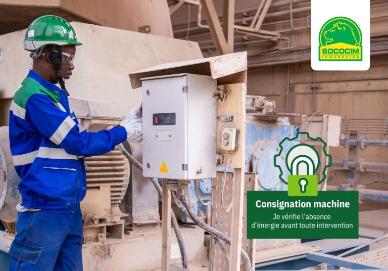 Sécurité au travail : Respect des procédures de consignation des machines