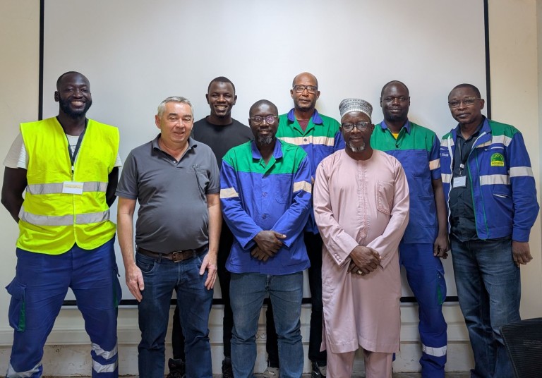 La formation des équipes se poursuit sur les nouvelles installations du Four 6