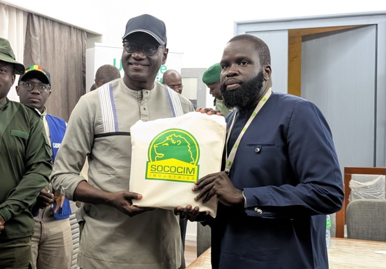 SOCOCIM Industries accueille le Ministre de l'Environnement et de la Transition écologique