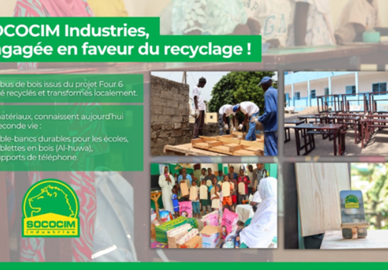 Journée internationale du recyclage : SOCOCIM Industries mise sur l'économie circulaire et l'impact social