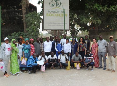 SÉNÉVOLLEY dans ma cour : la Fondation Sococim soutient l’autonomisation par le sport !