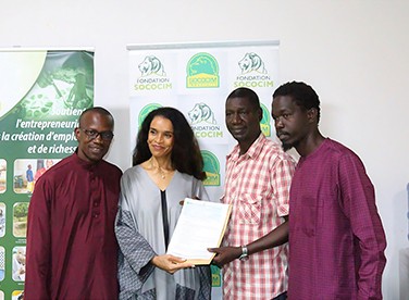 Entrepreneuriat : la Fondation SOCOCIM finance le GIE CSLP