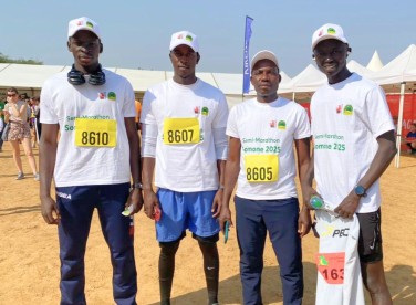 SOCOCIM présente au semi-marathon de la Somone