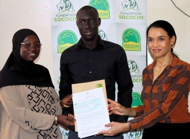 Fondation SOCOCIM : Financement de l'ETS MBOUP ET FRERES