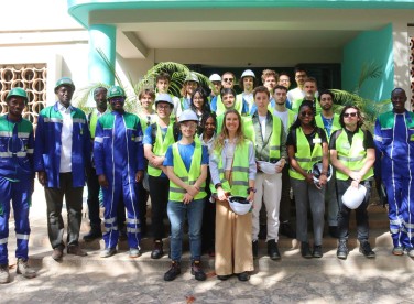 Visite des étudiants du Mastère OSE Mines Paris  