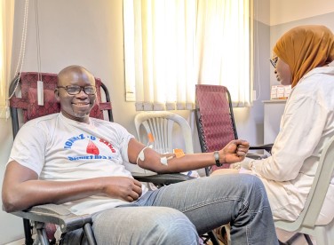 SOCOCIM engagée pour la journée de don de sang