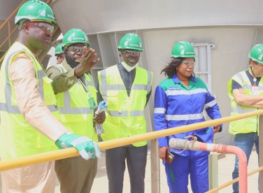 Visite officielle de la SONAGED à SOCOCIM