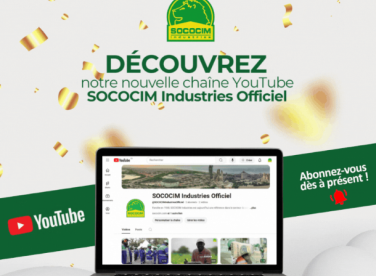 Découvrez la nouvelle chaîne YouTube de SOCOCIM !