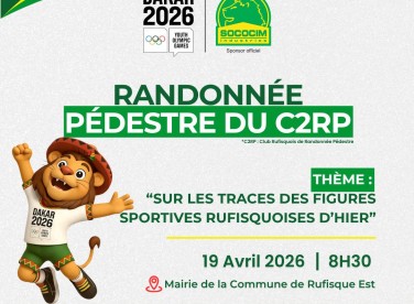 JOJ Dakar 2026 : Rejoignez la randonnée pédestre !